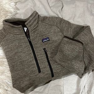 Patagonia Better Sweater 1/4 Zip Pullover | Brown, Outdoors, Hiking, Jacket